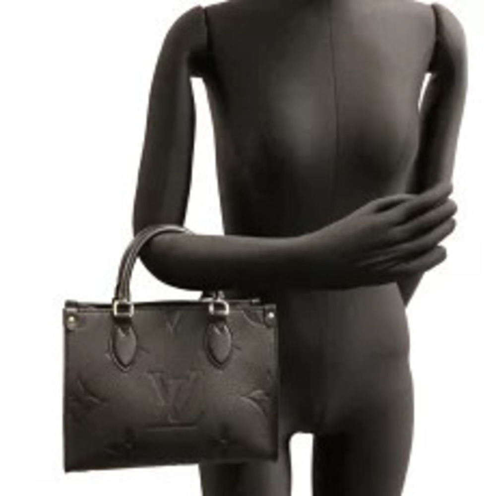 Louis Vuitton On the You Handbag Monogram Empreinte Noir Black - Picture 9 of 10